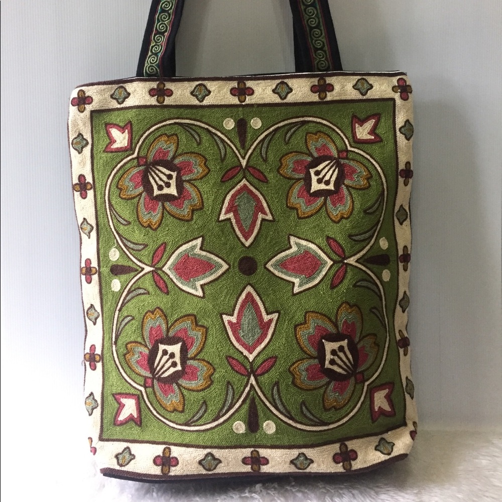 Flower bag - Green